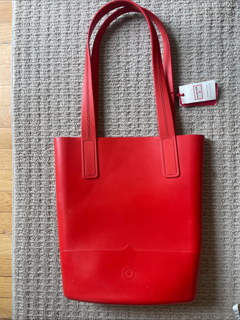 Hunter rubber tote red - Picture 7 of 8